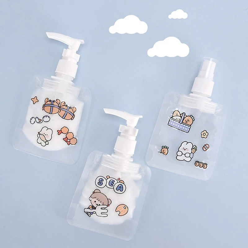 30ml Clear Lotion Sub-Packaging Bags Portable Travel Liquid Bottles Cosmetic Filling Shower Shampoo Storage Packing Bag