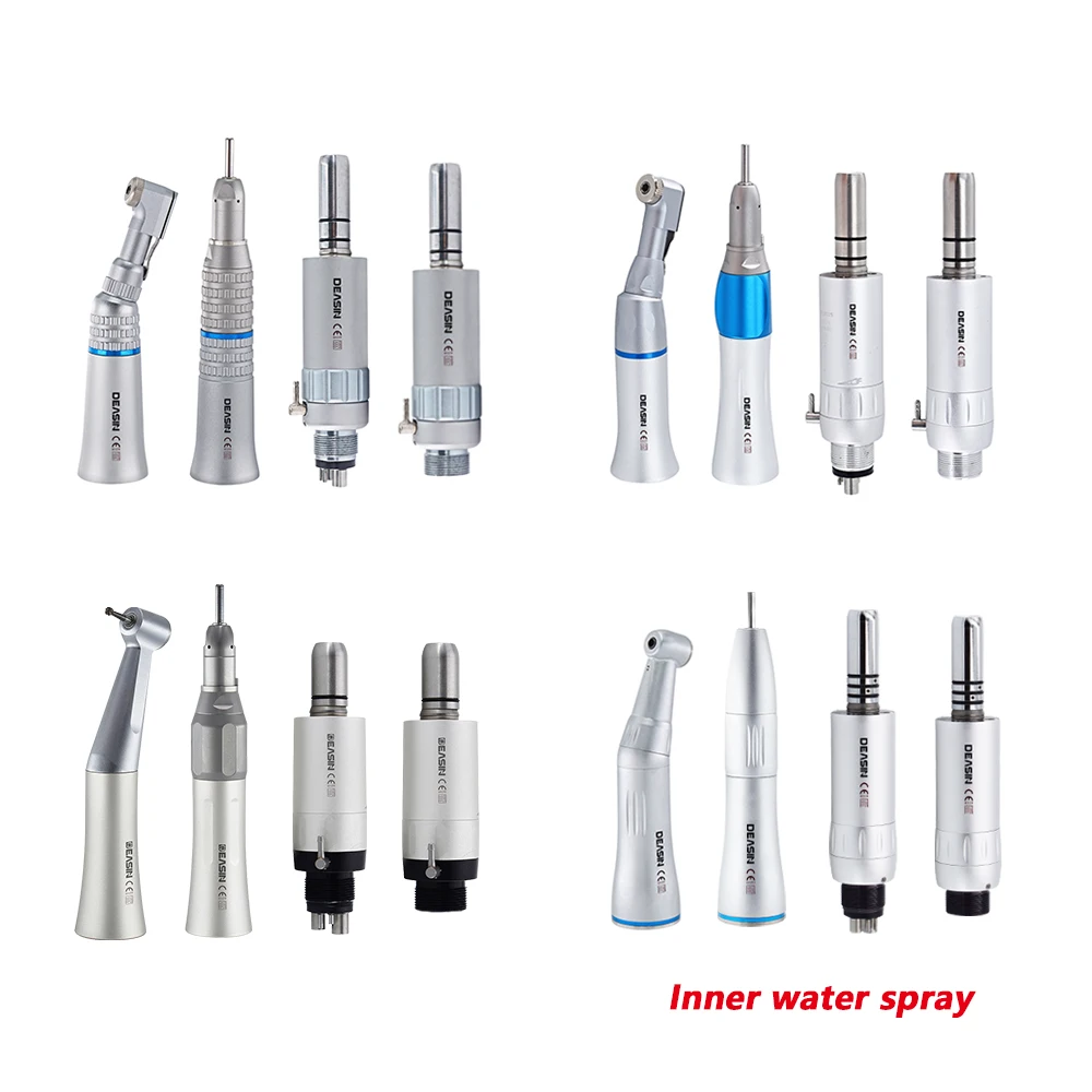 All Types Dental Low Speed Handpiece Straight Contra Angle air turbine motor Dental Lab equipment Micromotor Polishing Tool