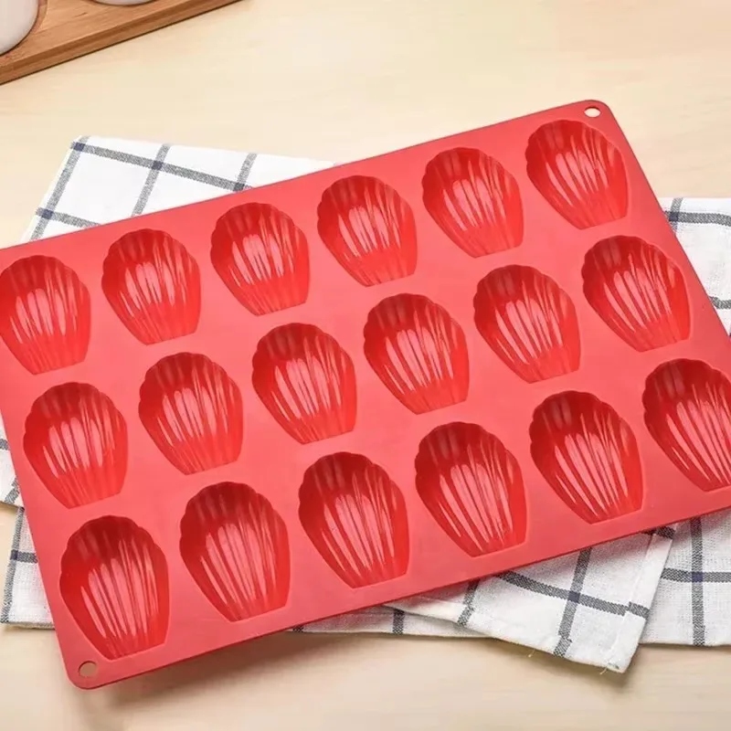 Food Grade Silicone Madeline Mold Cookies Pan Mold Nonstick Baking Pan for Make Madeleine Cookies Baking Tool - Image 4