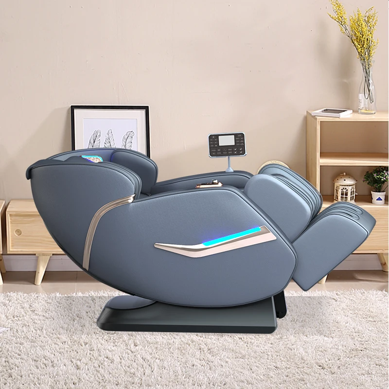 YITOUCH Modern Luxury Design Zero Gravity Shiatsu Massage Chair 3D Foldable Portable Heat PU Material Body Relaxation Waist Legs