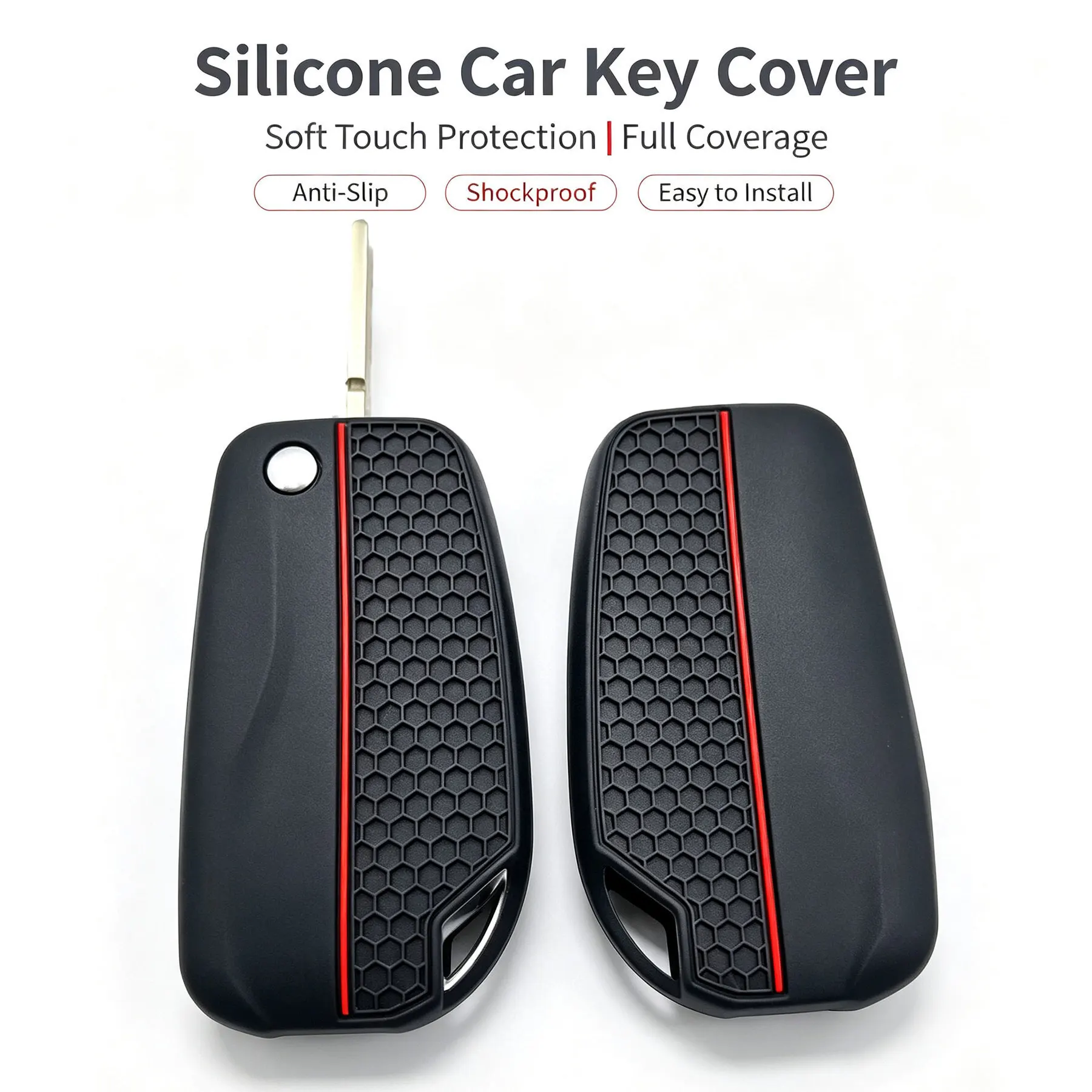 Silicone Key Fob Case Caps Cover For DUCATI Diavel XDiavel Multistrada V2 V2S V4 V4S 1260S 950S Motorcycle Remote Keychain Shell