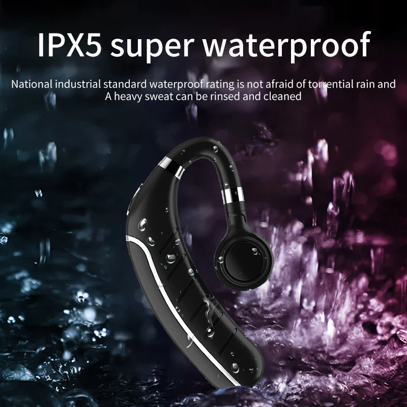 Écouteurs Sans Fil avec Wifi pour Conduite, Oreillettes Commerciales