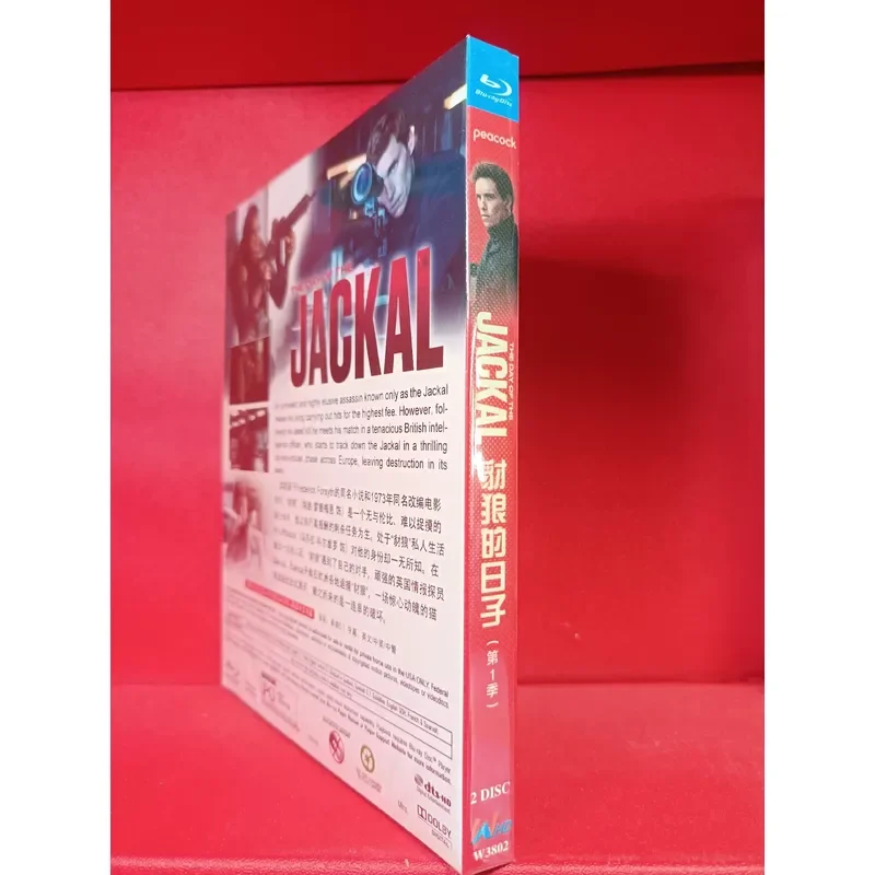 Blu-ray Disc Day of the Jackal Physical Shot Brand New and Unopened