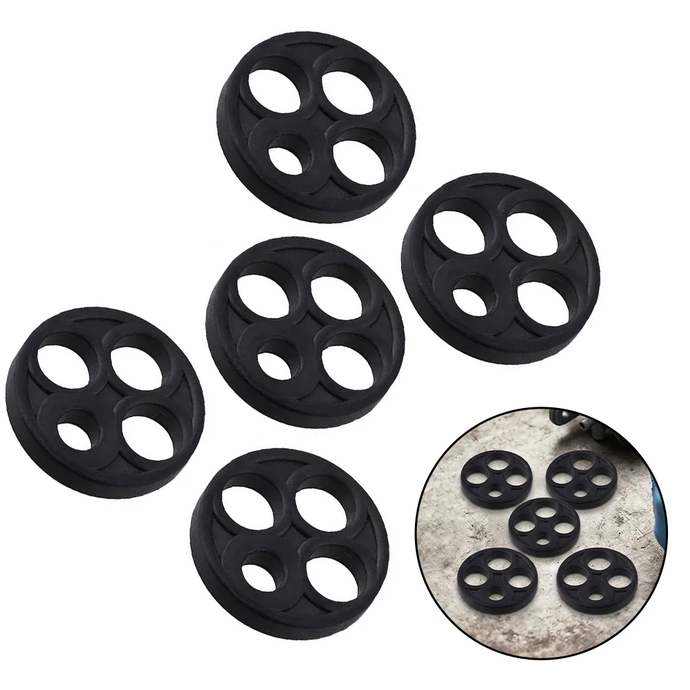 5pcs For SUZUKI 44341-19051 Petcock Packing Seal Black Rubber for T125 FZ50 RV90 Motorcycle Fuel Valve Upgrade