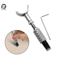 1Set DIY Leather Art Leather Carving Tool Rotary Carving Knife Leather Carving Plastic Bag