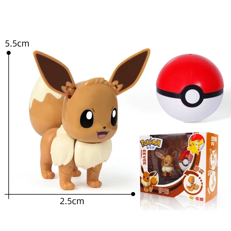 Original Pokémon-Ball-Verwandlungsspielzeug Psyduck Figur Pikachu Mewtwo Gyarados Taschenmonster Pokeball Actionfigur Dragonite – Detail 14