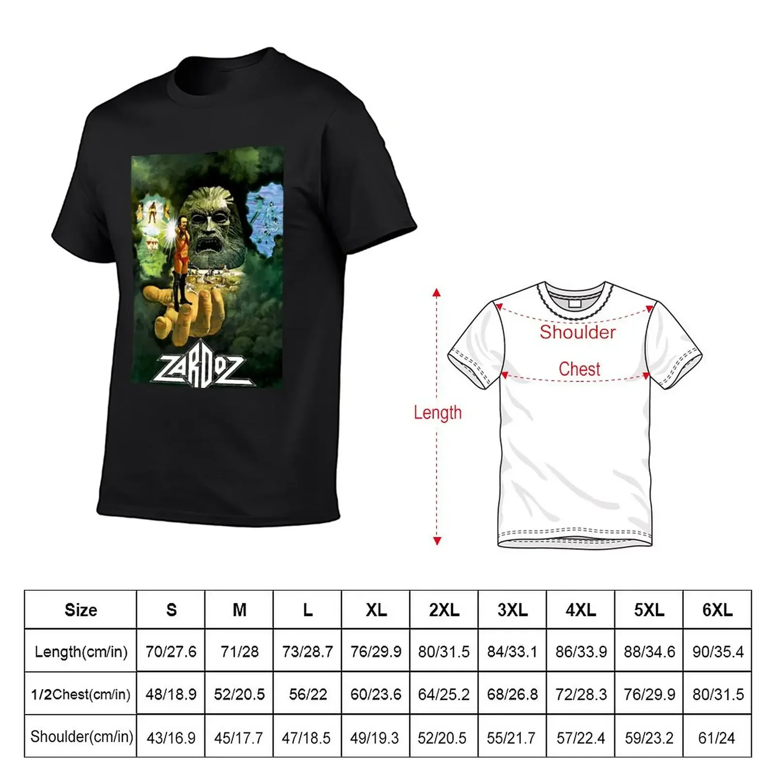 Zardoz John Boorman vintage T-Shirt sublime tees t shirt men