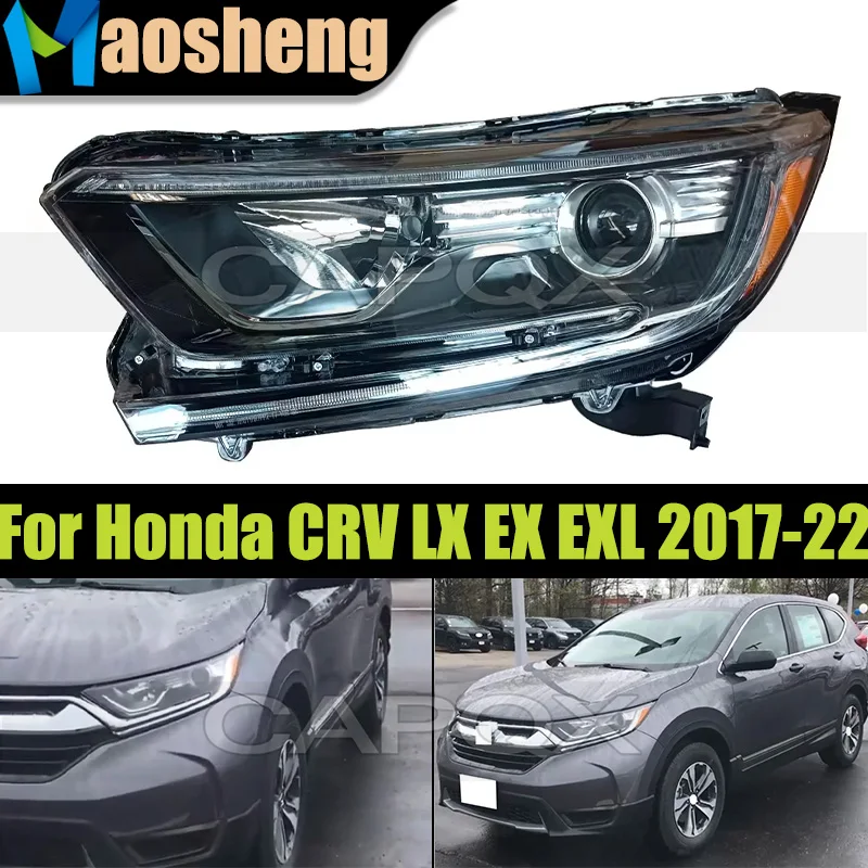 

US Version Low Configuration Front Headlight Head Light For Honda CRV LX EX EXL 2017-2022 Headlamp Head Lamp Driver Light