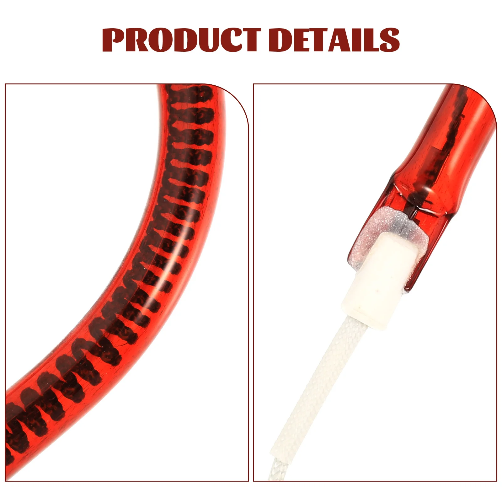 Calentador halógeno de 900W, iluminación de trabajo, reflector, estabilidad térmica ecológica, lámpara calefactora cómoda