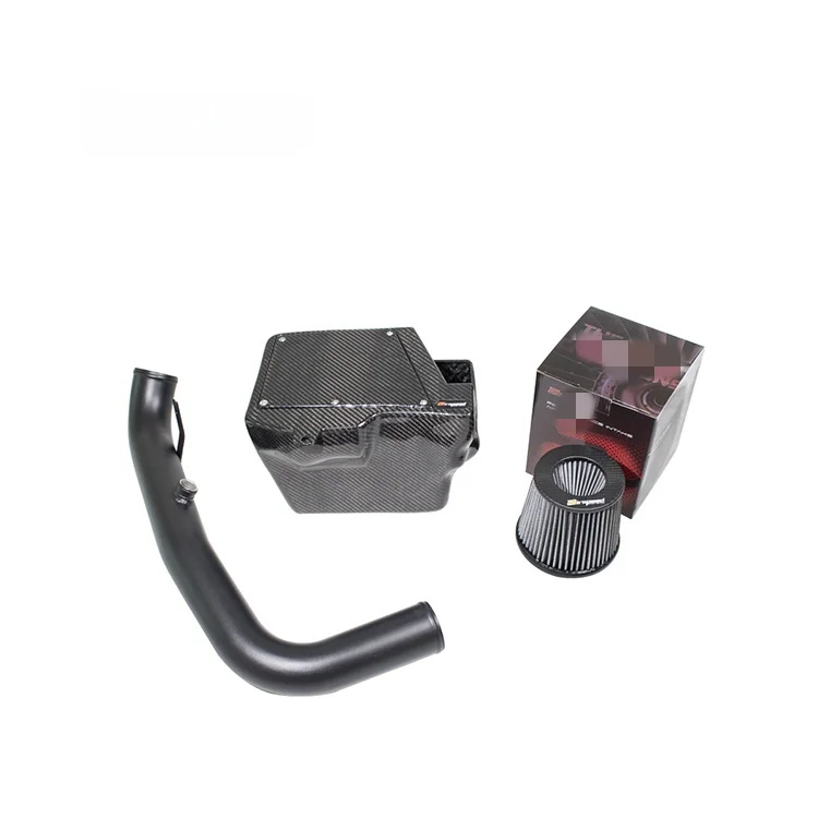 

Automotive Parts Suitable for Land Rover Evoque 2.0T Airspeed Clean Surface Texture Dry Carbon Fiber Cold air Intake System