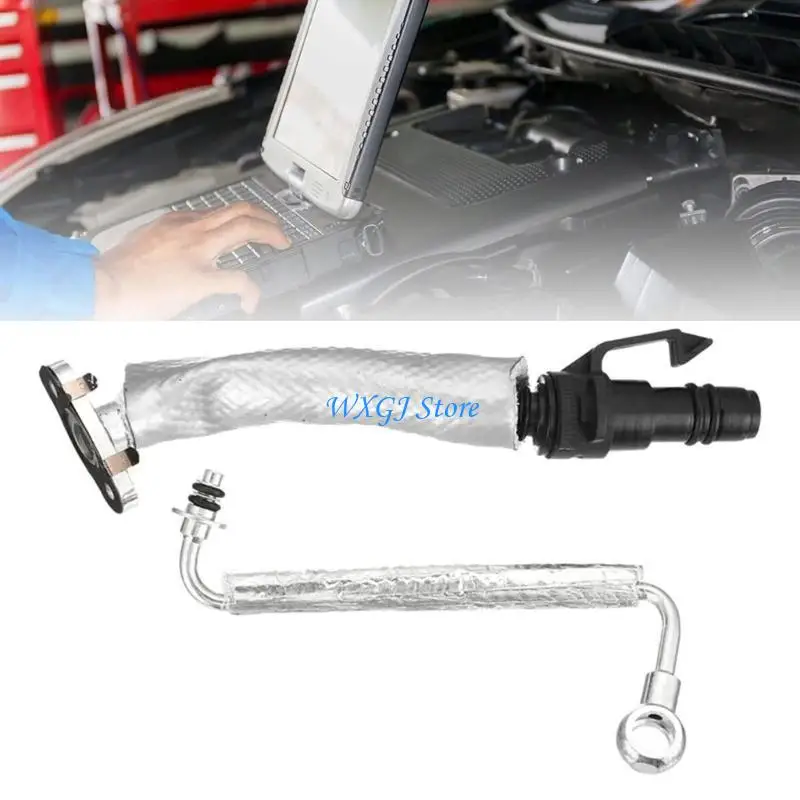 

37JE Effective Turbocharger Oil Return Drain Pipe and Oil Feed Pipe Easy Installation