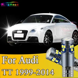 2Pcs T10 Bulbs LED Parking Lamp For Audi TT Coupe Roadster MK1 MK2 8N 8N3 8N9 8J 8J3 8J9 1999-2014 Car Interior Clearance Lights