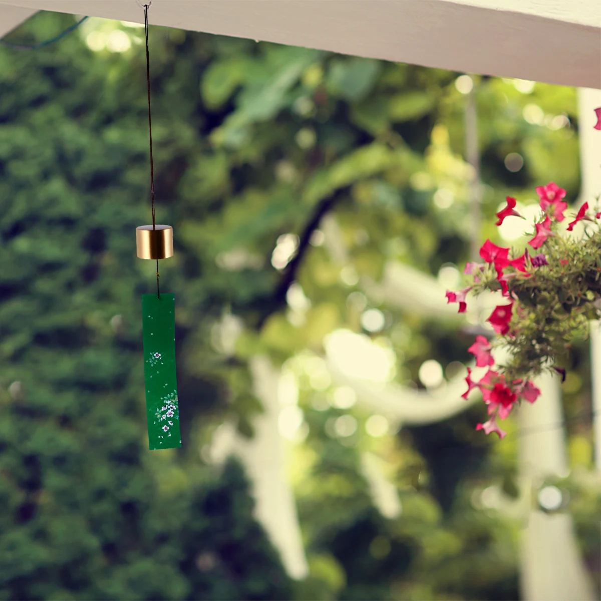 

1Pcs Copper Wind Chime Japanese Style Exquisite Garden Patio Decor Relaxation Gift Wind Chime Windbell Pendant Garden Pendant