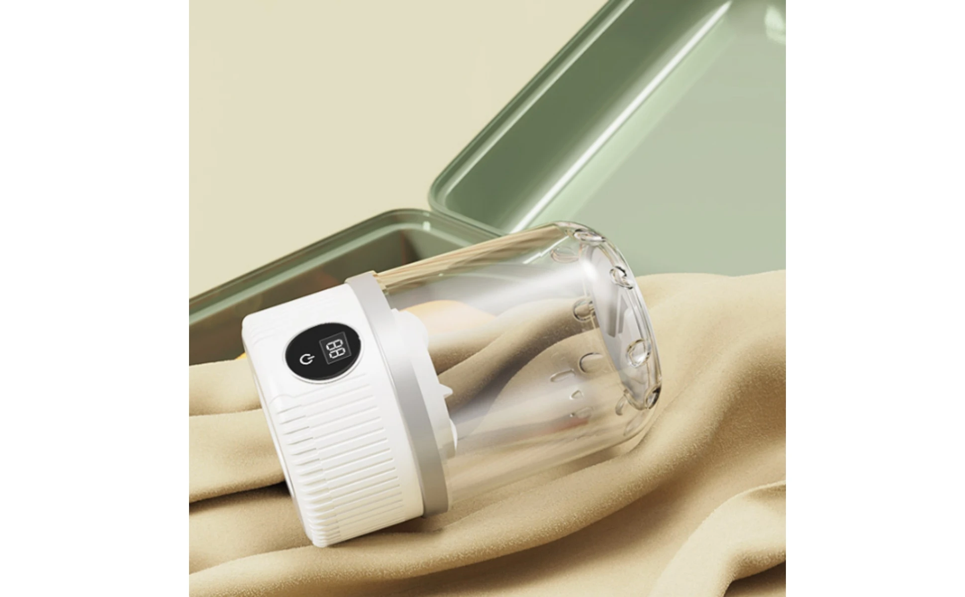 Wireless Mini Washing Machine Transparent Chamber Portable Mini Washer