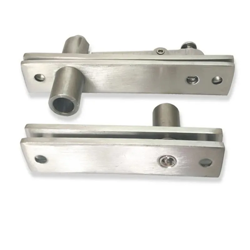 

Upper and Lower Hinges Stainless Steel 180 ° Invisible Door Rotating Heaven and Earth Shaft Durable
