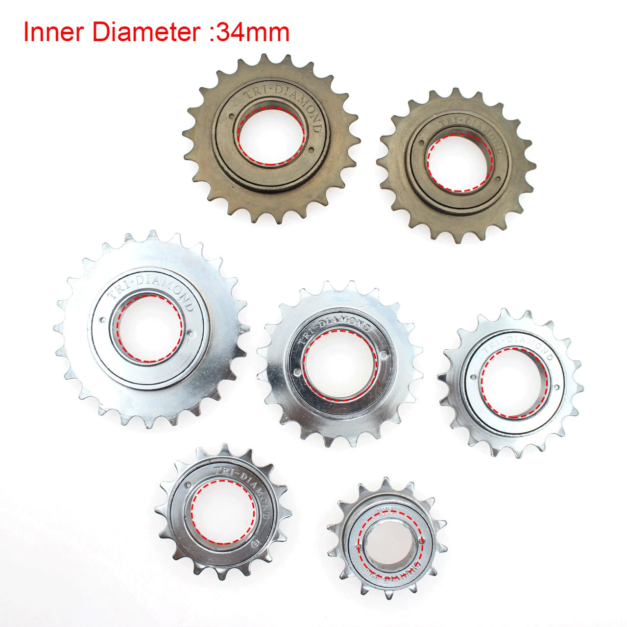 Folding bike BMX 14T 16T 18T 20T 22T 24T tricymical bicycle single-speed Freewheel Bicycle Flywheel