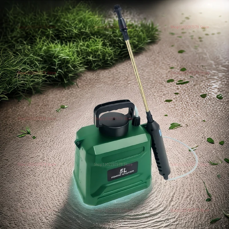 Spruzzatore elettrico per pesticidi da 5 litri Spray per fertilizzanti per fiori agricoli ricaricabili ad alta pressione automatico per l'agricoltura del giardino
