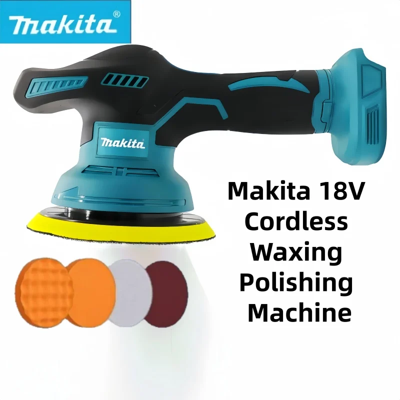 

NEW Makita Cordless Car Polisher Electric Waxing Machine 8 Gears Digital Display For Auto