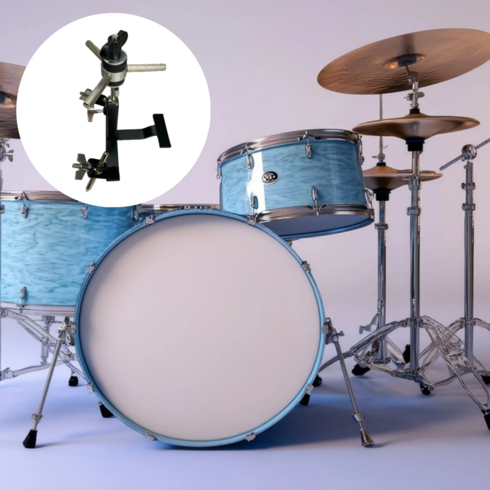 Percussion Mounting Stand Stable Grip Three-Arm Clamp Stand Multi-Clamp Holder