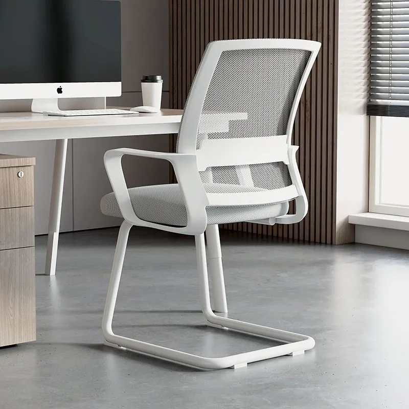 كرسي مؤتمرات موظفي المكتب I-كرسي حديث بسيط مسند ظهر شبكي كرسي كمبيوتر كرسي جونغ
