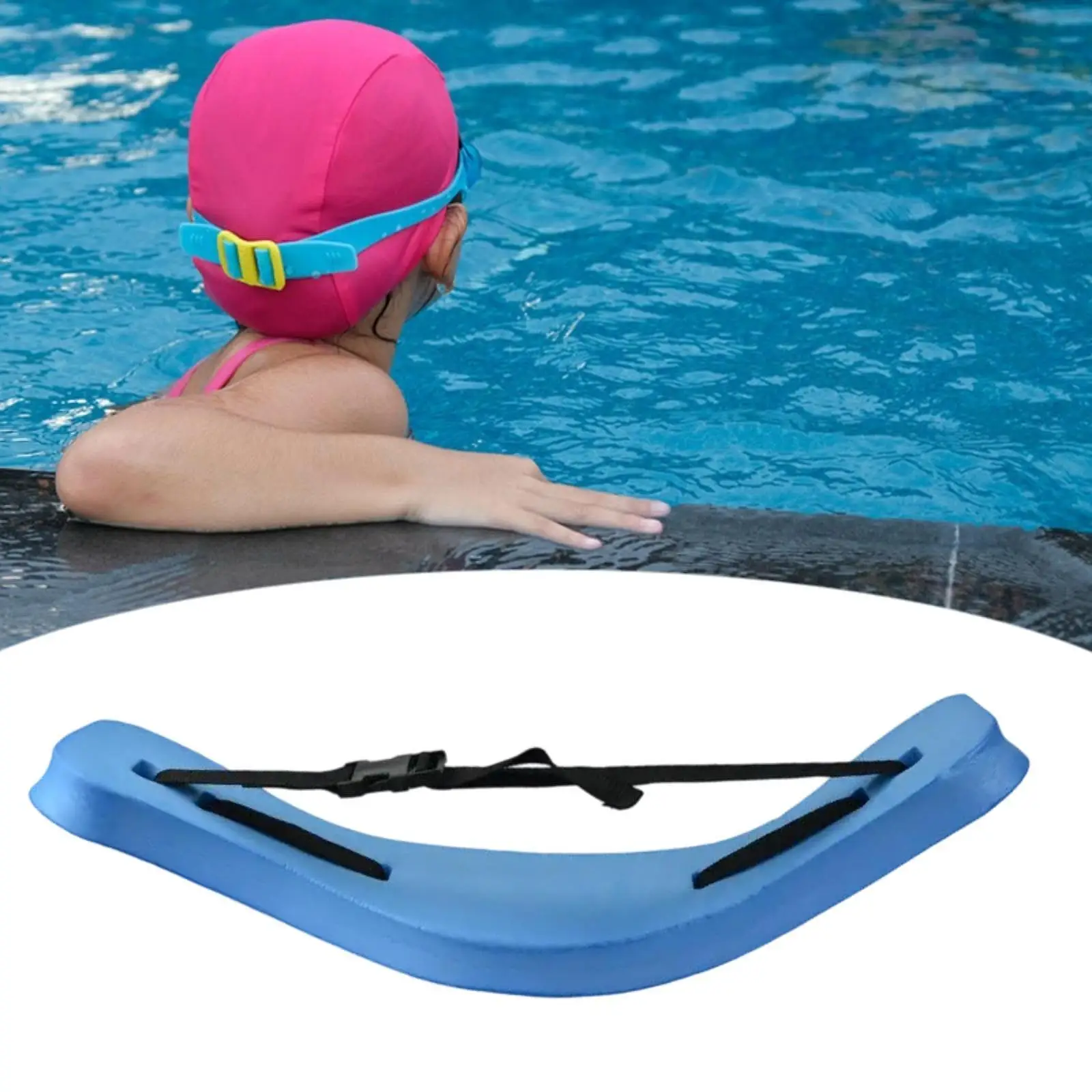 حزام السباحة معدات التعلم خفيفة الوزن الطفو السباحة إيفا رغوة حزام قابل للتعديل للمراهقين البالغين المبتدئين