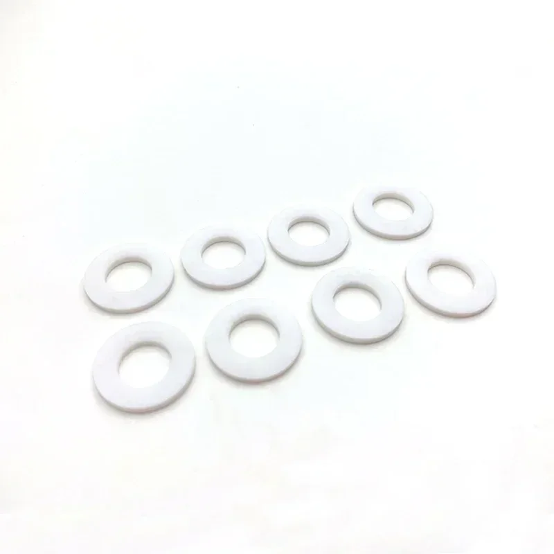 10 Pcs PTFE Gaskets Plastic Flat Washer Sealing Works on Pump, compressor, mixing kettle CS 1.5MM, 10Pcs in a pack