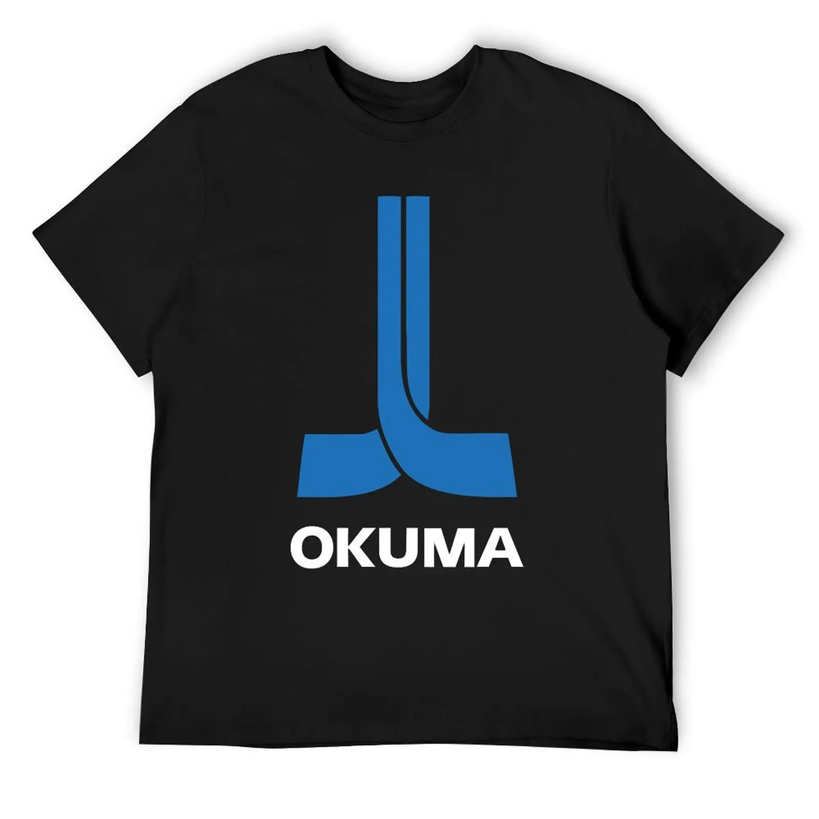 

OKUMA logo T-Shirt tops graphic shirts custom t-shirts summer clothes mens vintage t shirts
