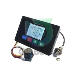 30A DC10-55V DC Motor Controller Speed LCD Display Multifunctional Programmable Motor Governor with Speed Measurement Function