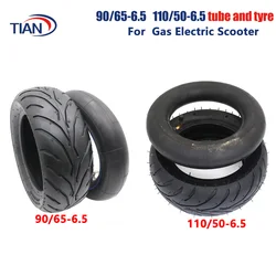 90/65-6.5 tire or 110/50-6.5 tire Front rearTyres for Gas Electric Scooter 47cc/49cc 2 stoke air cooled Mini pocket bike