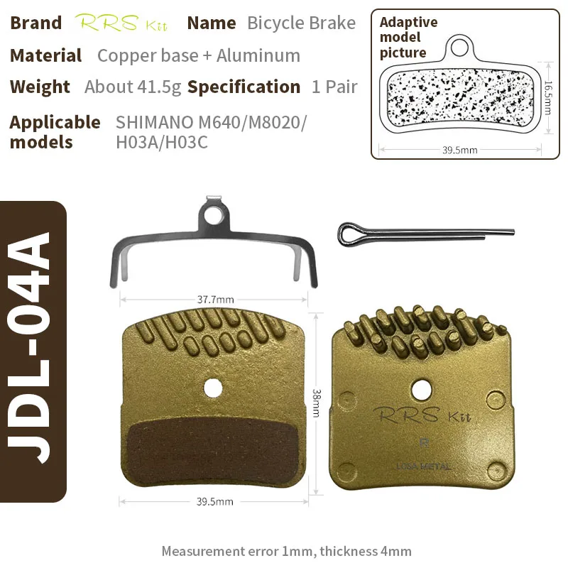 Bicycle Brake Mtb Hydraulic Ceramic Pads For Shimano Nutt L05a J04c H03c Road Disc Brake Brake Pad Fit Ultegra R9170 XT M8100