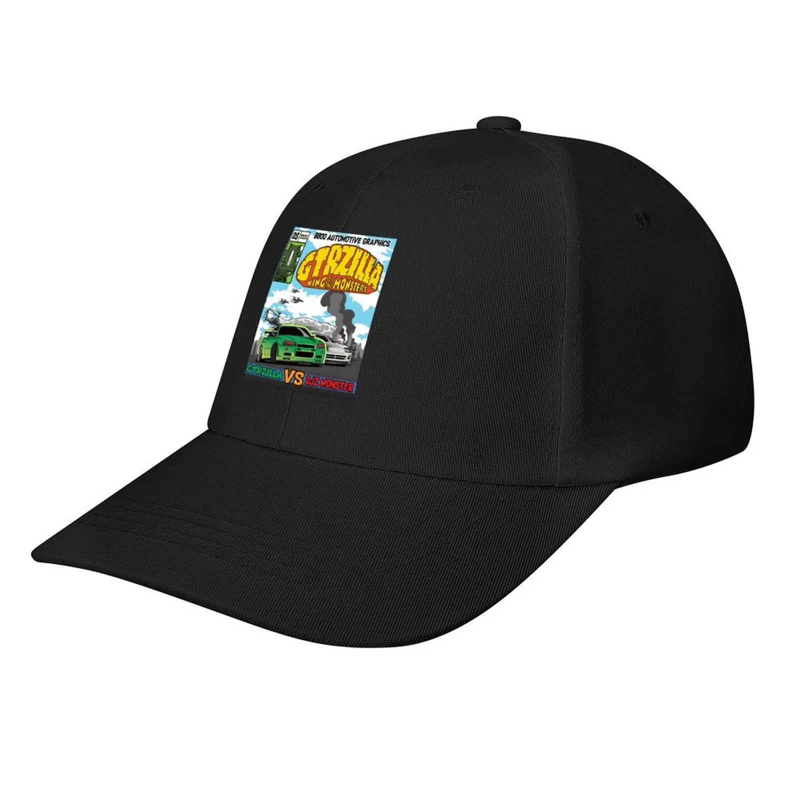 

GTRZILLA R34 (2 of 2 VERSION) Baseball Cap Sports Cap Wild Ball Hat Snapback Cap Sun Hat For Children Caps Male Women's