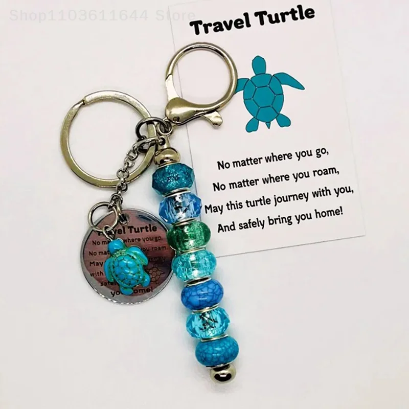 

Travel Turtle Keychain Wherever You May Wander Good Luck Charm Jewellery For Family Friends Good Luck Travel Turtle Keyring