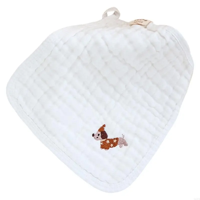 Handuk Persegi Bayi 25X25Cm Handuk Air Liur Bayi Kain Air Liur Balita 6 Lapis