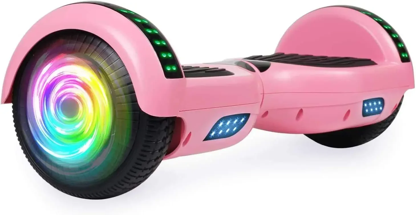 Hoverboard, with Bluetooth and Colorful Lights Self Balancing Scooter