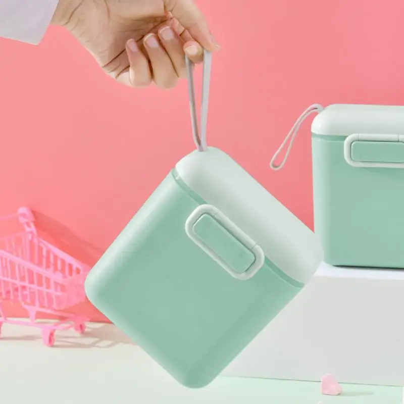 Draagbare babymelkpoederdoos met grote capaciteit, multi-stijl voedselopslagcontainer
