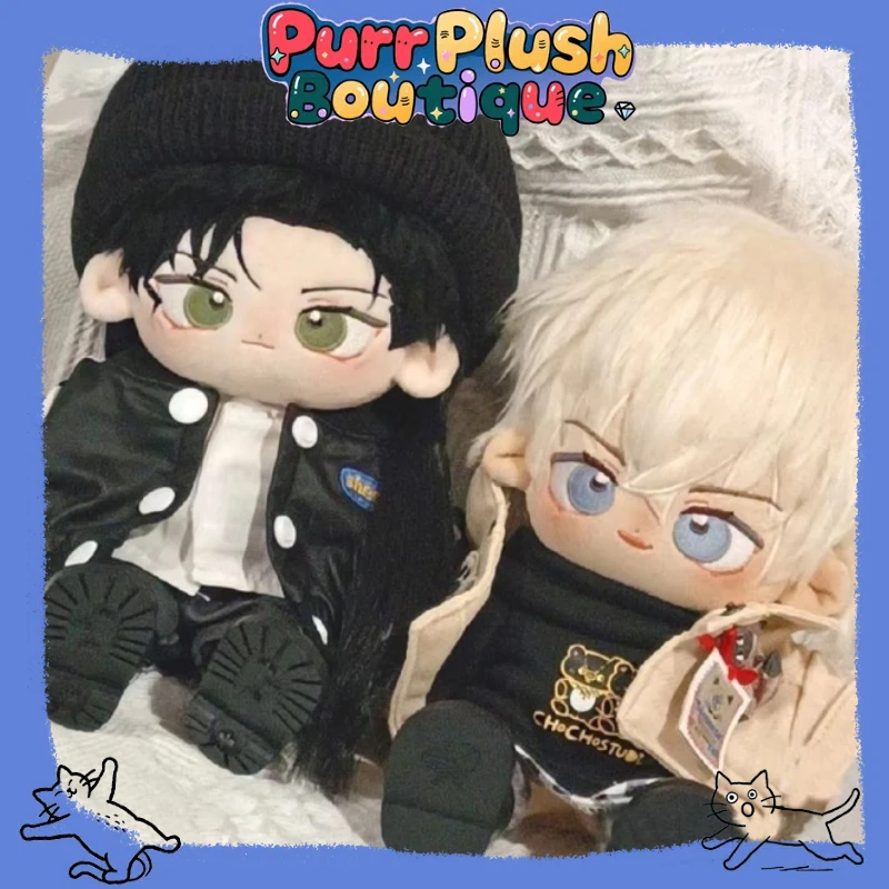 20cm Stuffed Plushes Doll Akai Syuuichi Tooru Amuro Cp Dress-up Cotton Doll Fans Gift Toys for Kids Send Friends Chang Clothes