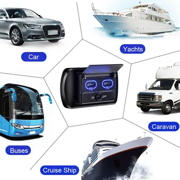 10 best sales 12v यूएसबी पैनल - №5