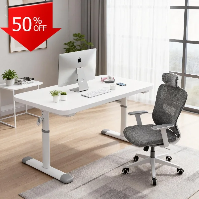 

Children Study Desk Height Adjustable Hand Crank Kids Desk Multifunction Computer Study Table Writing Desk Kids Table Enfant