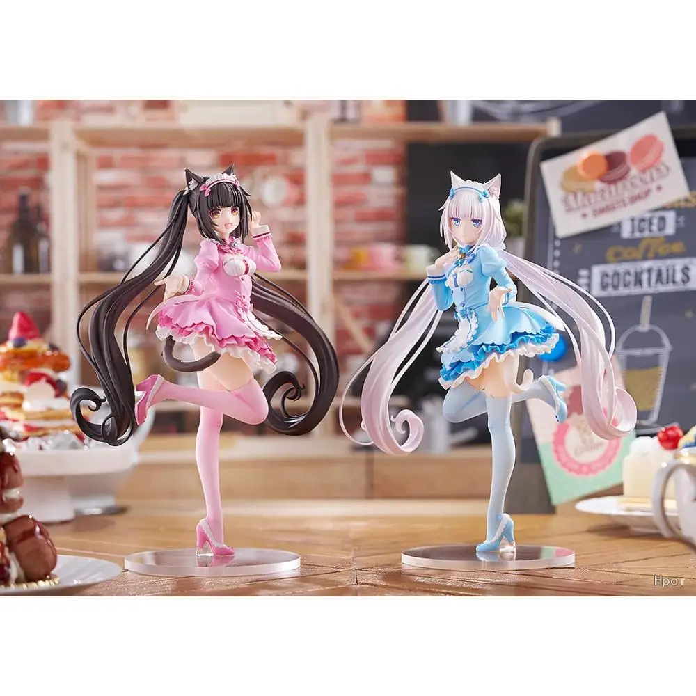 In stock Good Smile POP UP PARADE Nekopara Vanilla Chocola Winter Outfit ver. L Size  Figures Anime Model Genuine Boxed Toy Gift