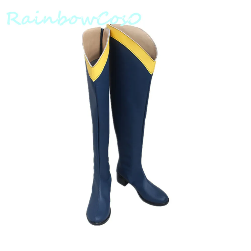 Aqua KonoSuba God's Blessing on This Wonderful World Cosplay Shoes Boots Game Anime Halloween Christmas RainbowCos0 W5983