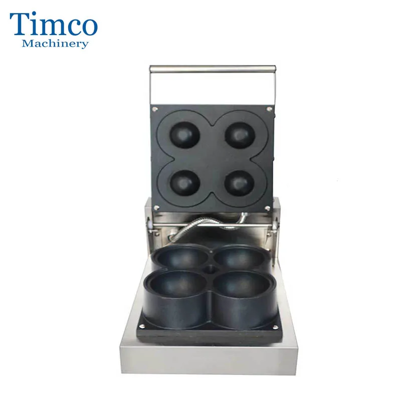 TIMCO Femal Breast Waffle Maker 4PCS Commercial Women Breast Boop Waffle Machine Non Stick Femal Chest Shape Machine