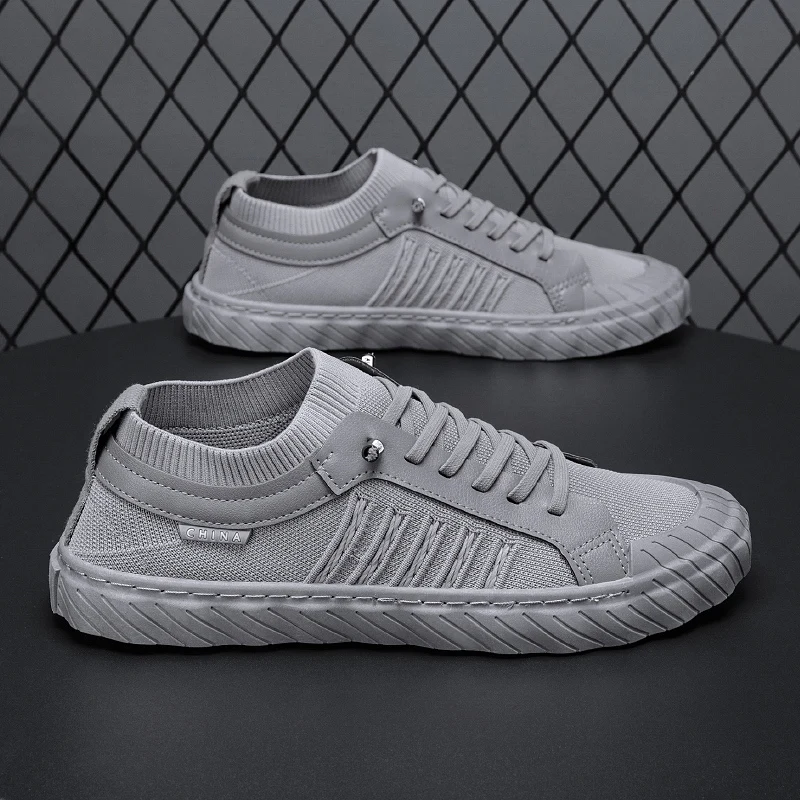 Tenis Masculino Men Casual Shoe Breathable Sports Shoe 2024 New Mesh Flat Men Shoes Light Canvas Shoe Men Vulcanized Shoes Trend