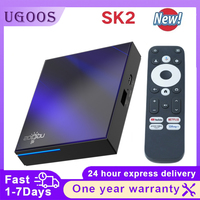 Ugoos Smart TV Box SK2 Google TV Android TV 12 Realtek RTD1325 4GB 32GB WIFI6 BT5.2 4K 100M Set Top Box Google TV Dolby Vision