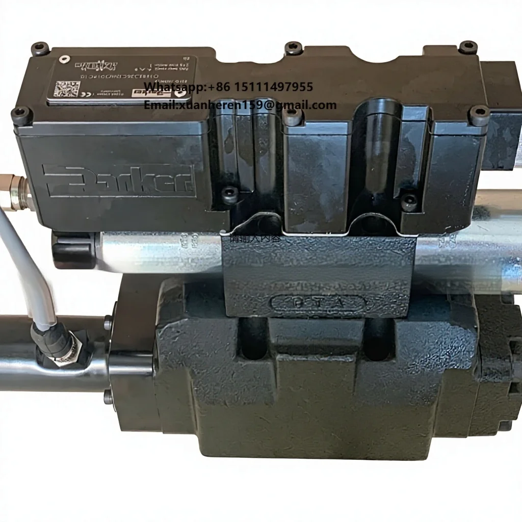American Parker D1VW004CNJWPL5 Hydraulic Solenoid Directional Control Valve Two Position Four Way
