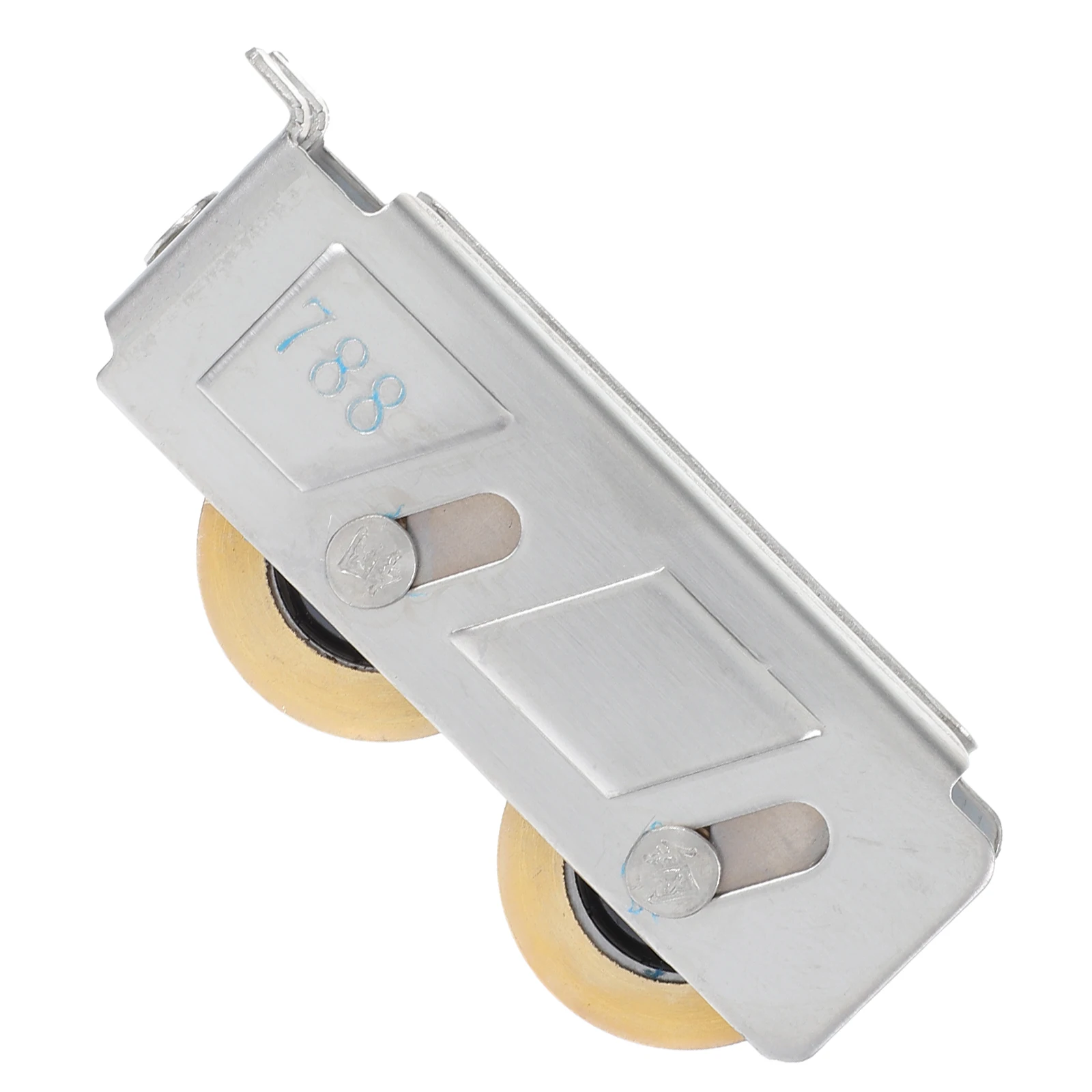 

2pcs Door Roller 22mm Sliding Copper Wheels 7 9mm Groove Stainless Steel Bearing Double Wheel Smooth Movement Easy Installation