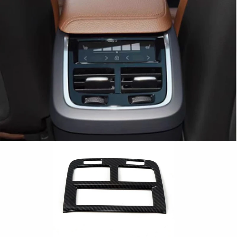 Voor Volvo XC60 XC-60 2018 2019 20 21 2022 Interieur ABS Carbon Auto Airconditioning Outlet Console Versnellingspook Hoofd Venster lift Trim