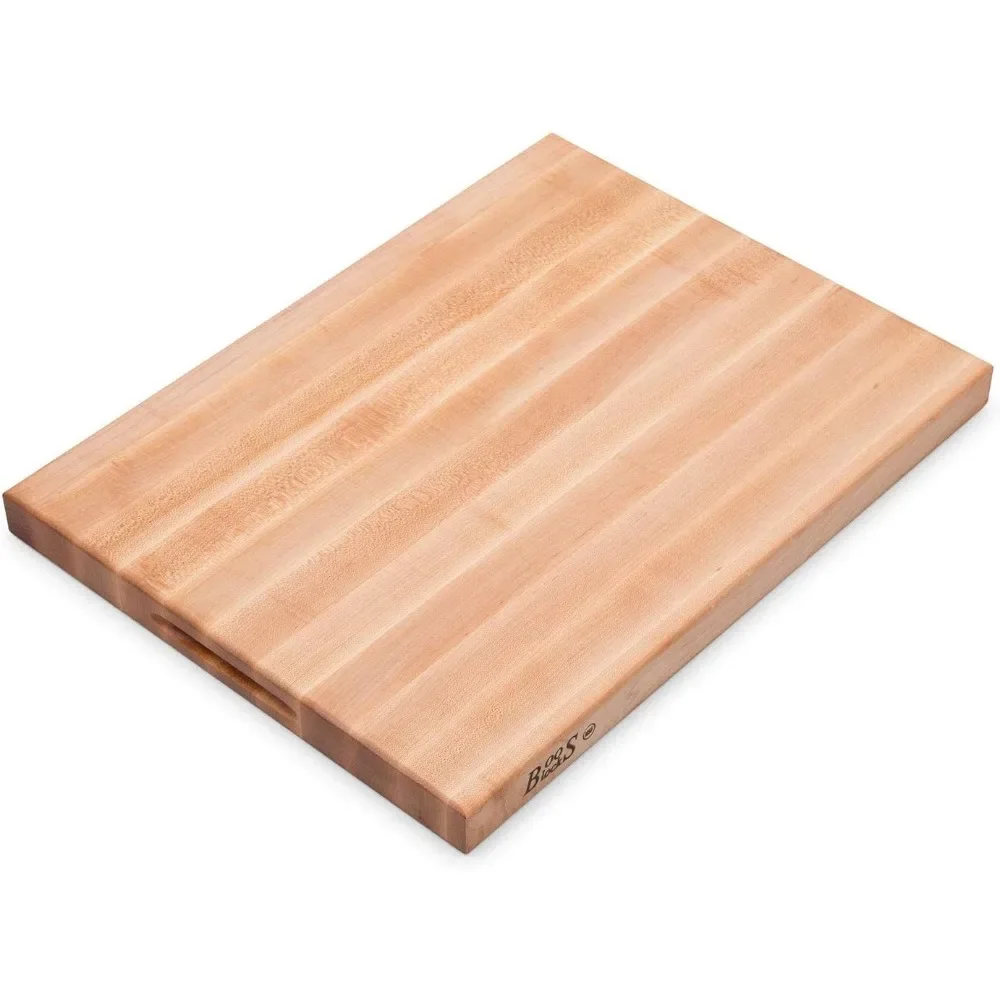 

Wooden Cutting Board Set 24 X 18 Inches Maple Wood Reversible Cutting Board for Kitchen Prep Kitchen Items for Home Accessories