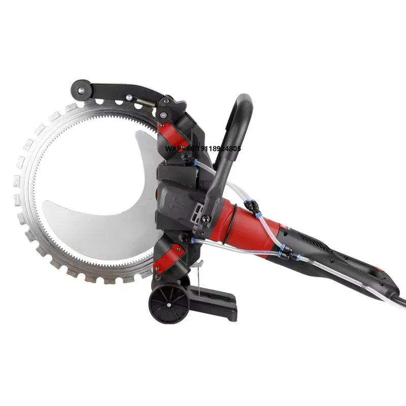 Single-Piece Stone Cutting Ring Saw Water-Electricity Slotting Machine for Concrete Wall Door Window Opening Concrete Cutter