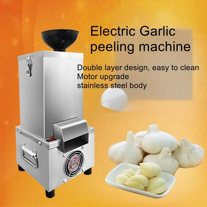 

Fully automatic garlic peeling machine, commercial electric garlic peeling machine, household garlic peeling machine