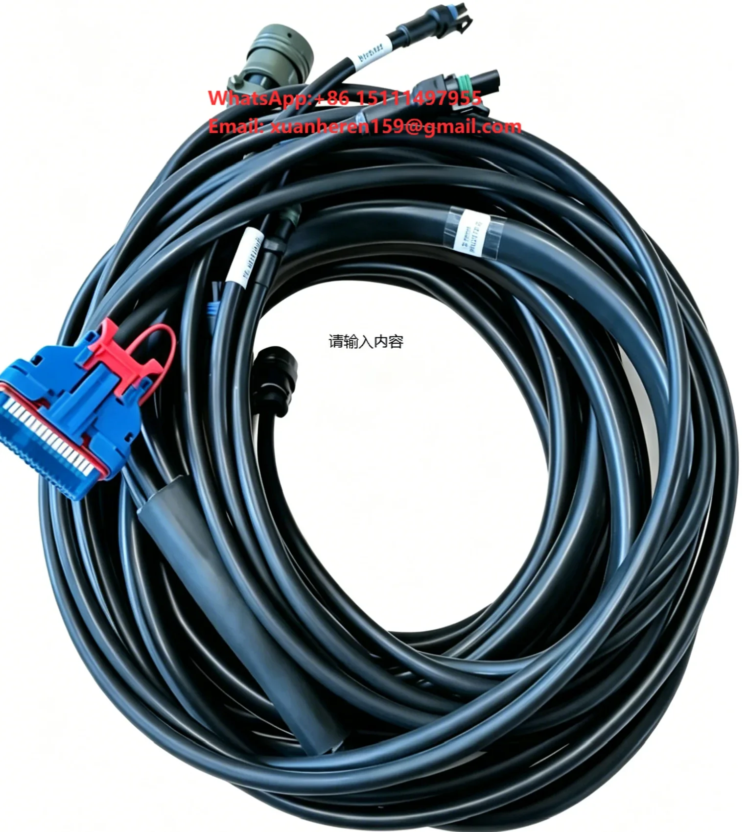 29537703 Front Wiring Harness From 2nd Gen ECU to Transmission for Terex TR50 TR60 TR100 Mining Truck